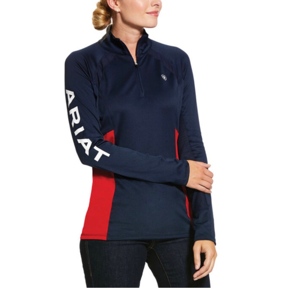 Ariat Sunstopper Team 2.0 1/4 Zip Baselayer